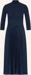 Tommy Hilfiger Kleid Im Materialmix Mit 3/4-Arm blau