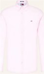 Tommy Jeans Hemd Regular Fit Mit Leinen pink
