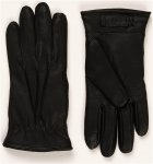 Ugg Lederhandschuhe 3 Point schwarz