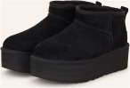 Ugg Plateau-Boots Classic Ultra Mini Platform schwarz