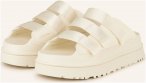Ugg Plateau-Pantoletten Goldenglow weiss