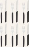 Victorinox 12-Tlg. Besteck-Set Swiss Modern schwarz