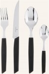 Victorinox 24-Tlg. Besteck-Set Swiss Modern schwarz