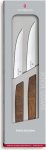 Victorinox 2er-Set Steakmesser Swiss Modern braun