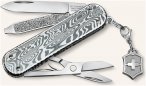 Victorinox Taschenmesser Classic Sd Brilliant Damast silber