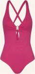 Watercult Badeanzug Supernova Mit Glitzergarn pink