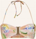 Watercult Bandeau-Bikini-Top Vacation Fizz beige