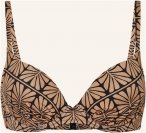 Watercult Bügel-Bikini-Top Artisan Vibe braun