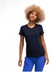 Maier Sports T-Shirt Trudy Damen Kurzarmshirt, leichtes Sommer Funktionsshirt, V
