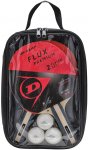 Dunlop FLUX PREMIUM 2 PLAYER Tischtennis Set Tischtennisschläger Einheitsgröß