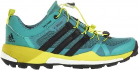 Adidas Terrex Skychaser GTX Frauen Gr. 5 - Trailrunningschuhe - grün|schwarz|gelb