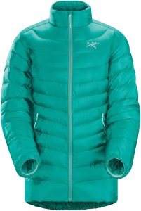 Arc'teryx Cerium LT Jacket Frauen Gr. L - Daunenjacke - petrol-türkis