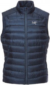 Arc'teryx Cerium LT Vest Männer Gr. L - Daunenweste - schwarz|blau