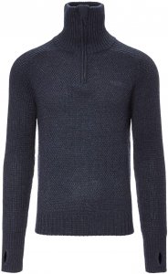 Bergans Ulriken Jumper Männer Gr. S - Wollpullover - blau
