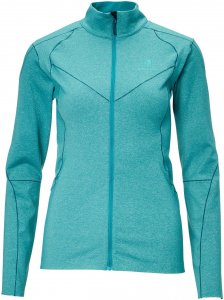 BlackYak Medium Weight Stretch Fleece Frauen Gr. L - Fleecejacke - petrol-türkis