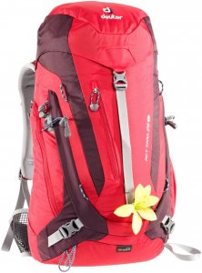 Deuter ACT Trail 28 SL Frauen - Tagesrucksack - rot / fire|aubergine