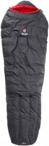 Deuter Astro Pro 1000 - Winterschlafsack - Gr. Regular - grau|rot