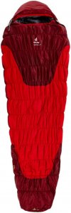 Deuter Exosphere -4° - SL Frauen - Kunstfaserschlafsack - rot|rotbraun|rot - 3-Jahreszeiten-Schlafsack