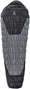 Deuter Exosphere -8° - Kunstfaserschlafsack - Gr. Large - grau|schwarz - 3-Jahreszeiten-Schlafsack