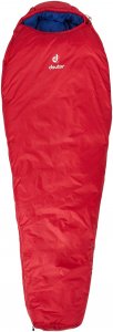 Deuter Orbit -5° - Kunstfaserschlafsack - Gr. Large - rot|blau - 3-Jahreszeiten-Schlafsack