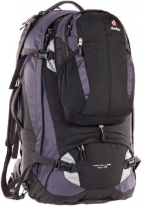 Deuter Traveller 70+10 - Kofferrucksack - schwarz|grau / black|silver