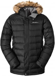 Eddie Bauer Boundary Pass Daunenparka Männer Gr. S - Daunenjacke - schwarz
