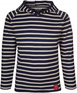 Elkline Crew Kinder Gr. 140/146 - Langarmshirt - blau|weiß
