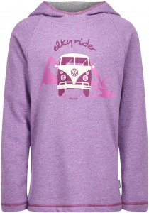 Elkline Elkibus Kinder Gr. 104/110 - Kapuzenpullover - lila