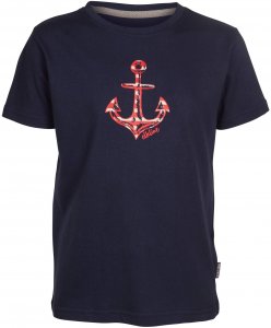 Elkline Großefahrt Kinder Gr. 116/122 - T-Shirt - blau
