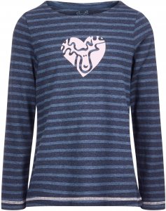 Elkline Hummelchen Kinder Gr. 116/122 - Langarmshirt - blau