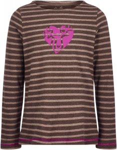 Elkline Hummelchen Kinder Gr. 116/122 - Langarmshirt - braun