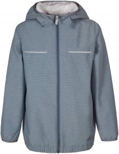 Elkline Regenmacher Kinder Gr. 140/146 - Regenjacke - grau|blau