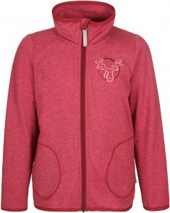 Elkline Rübe Kinder Gr. 104/110 - Fleecejacke - rot