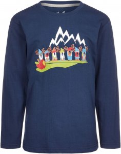 Elkline Siebenelche Kinder Gr. 92/98 - Langarmshirt - blau