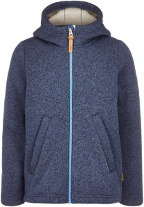 Elkline Spielzimmer Kinder Gr. 116/122 - Fleecejacke - blau
