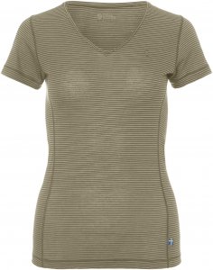 Fjällräven Abisko Cool T-Shirt Frauen Gr. S - T-Shirt - oliv-dunkelgrün