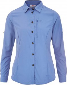 Fjällräven Abisko Hike Shirt LS Frauen Gr. S - Outdoor Bluse - blau