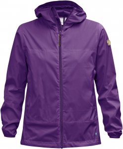 Fjällräven Abiskoindbreaker Jacket Frauen Gr. S - Windbreaker - lila