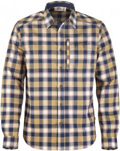 Fjällräven Fjällglim Shirt Männer Gr. S - Outdoor Hemd - blau