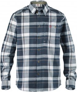 Fjällräven Fjällglim Shirt Männer Gr. S - Outdoor Hemd - blau|blau