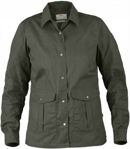 Fjällräven Greenland Shirt Jacket Frauen Gr. XS - Übergangsjacke - oliv-dunkelgrün