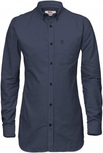 Fjällräven High Coast Flannel S Frauen Gr. L - Outdoor Bluse - blau