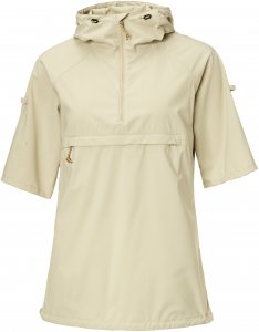 Fjällräven High Coast Hooded Shirt SS Frauen Gr. XS - Funktionsshirt - beige-sand
