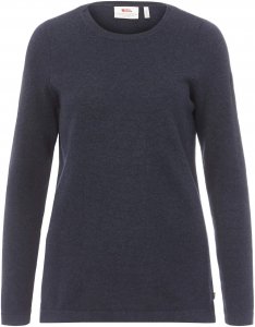 Fjällräven High Coast Knit Sweater Frauen Gr. L - Sweatshirt - blau