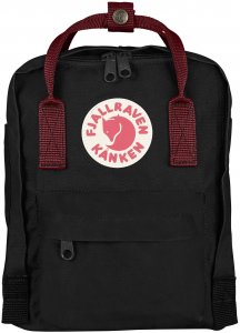 Fjällräven Kanken Mini - Tagesrucksack - schwarz|rotbraun