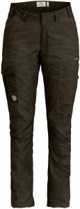 Fjällräven Karla Pro Trousers Curved Frauen Gr. 34 - Trekkinghose - oliv-dunkelgrün