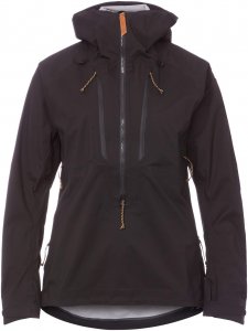 Fjällräven Keb Eco-Shell Anorak Frauen Gr. XS - Regenjacke - schwarz
