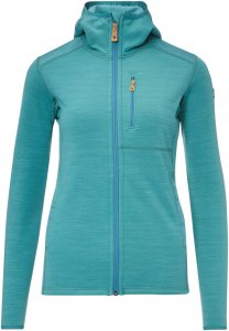 Fjällräven Keb Fleece Hoodie W Frauen Gr. XL - Fleecejacke - petrol-türkis