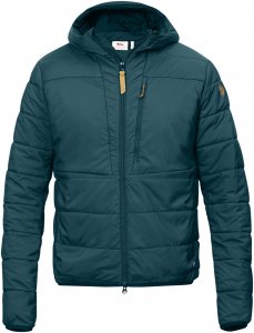 Fjällräven Keb Padded Hoodie Männer Gr. XL - Übergangsjacke - petrol-türkis