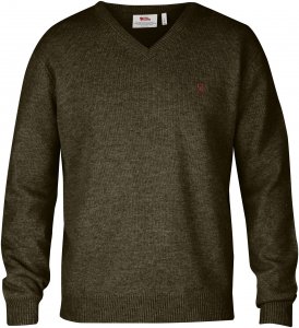Fjällräven Shepparton Sweater Männer Gr. XS - Wollpullover - oliv-dunkelgrün